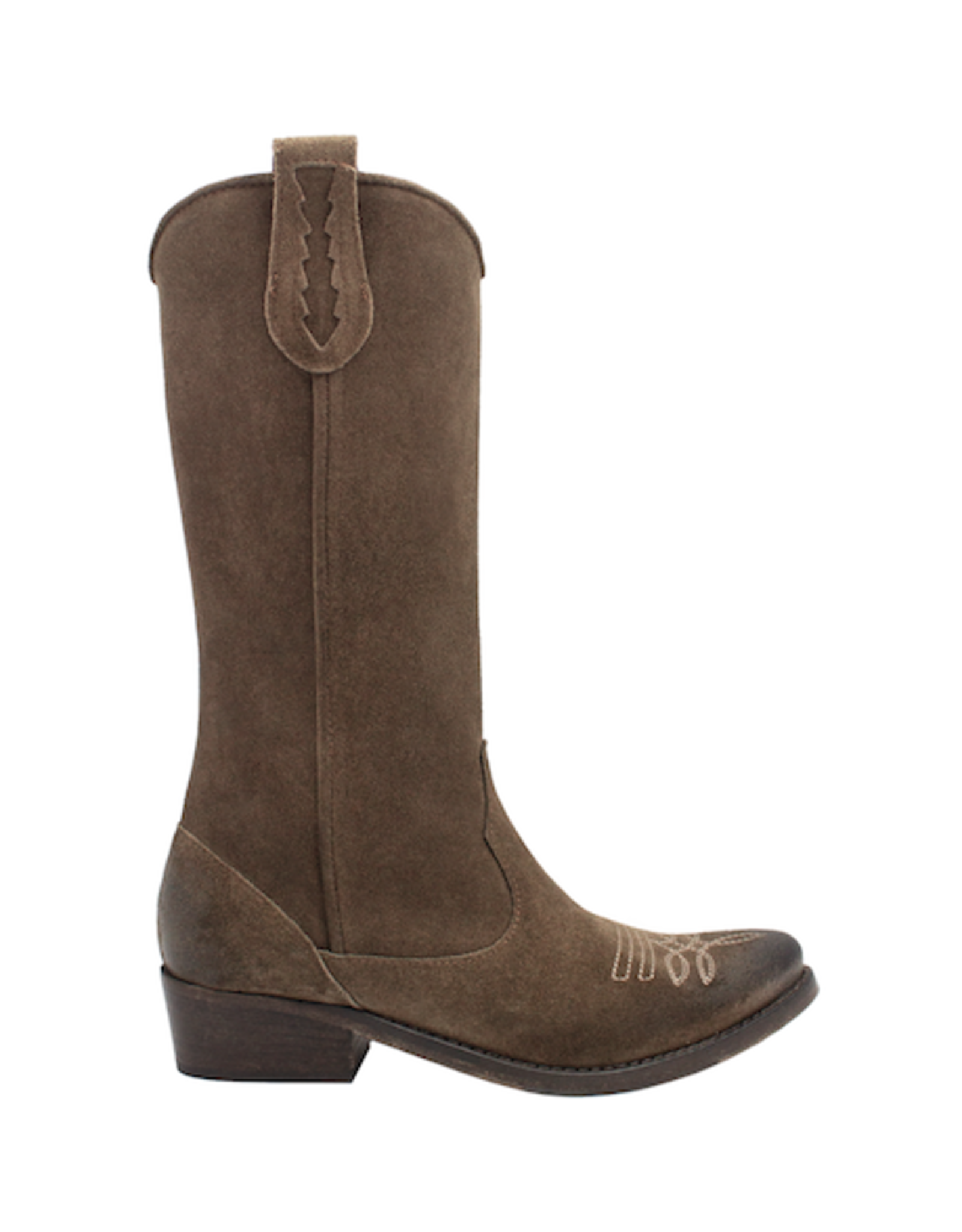 History541 History HF2L Mud Suede Mid Calf With Zipper Jan
