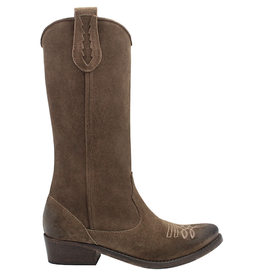 History541 History HF2L Mud Suede Mid Calf With Zipper Jan