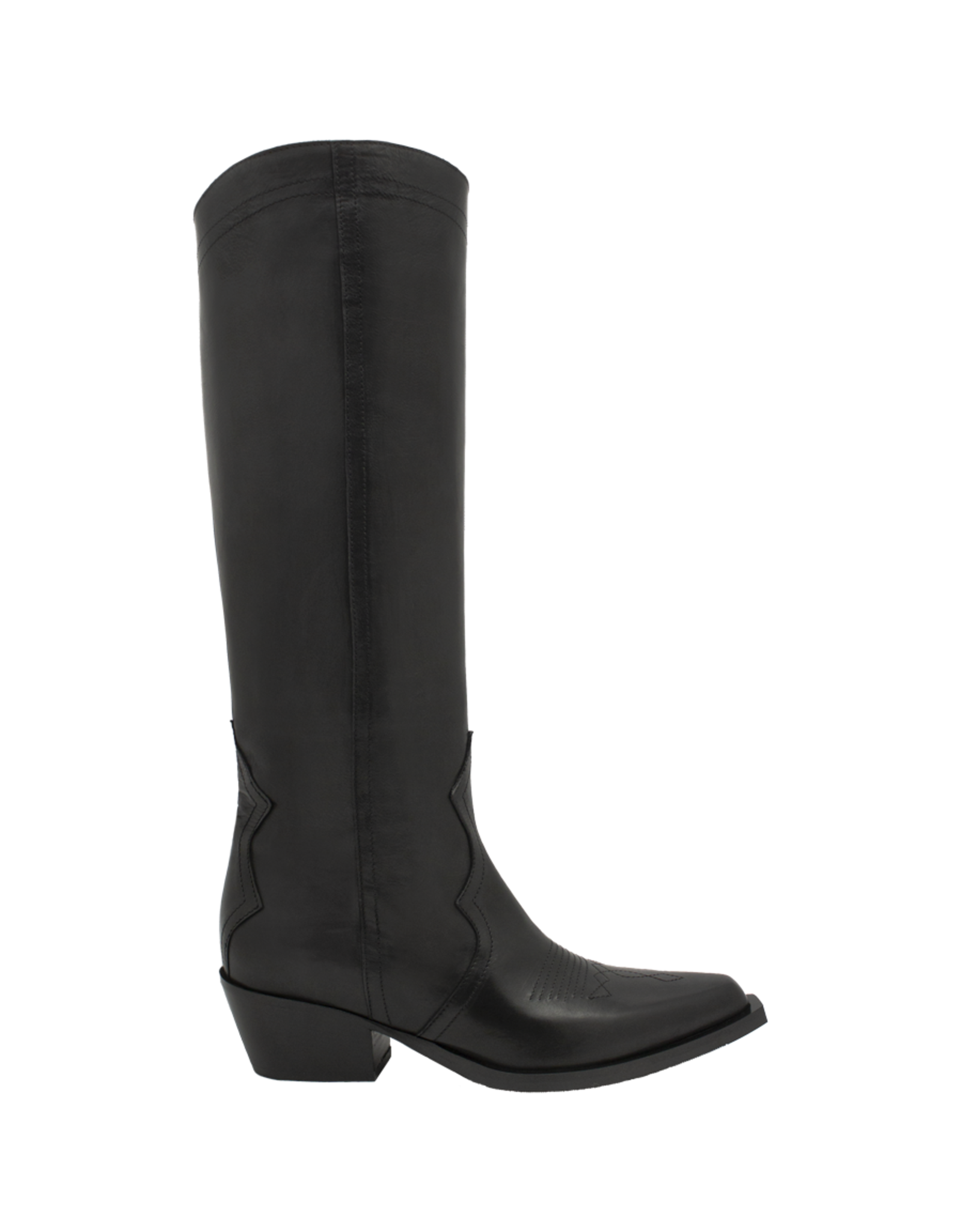 Now Now N45G Black Western Knee Boot 8347
