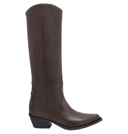 Now Now N45H Brown Western Knee Boot 8347