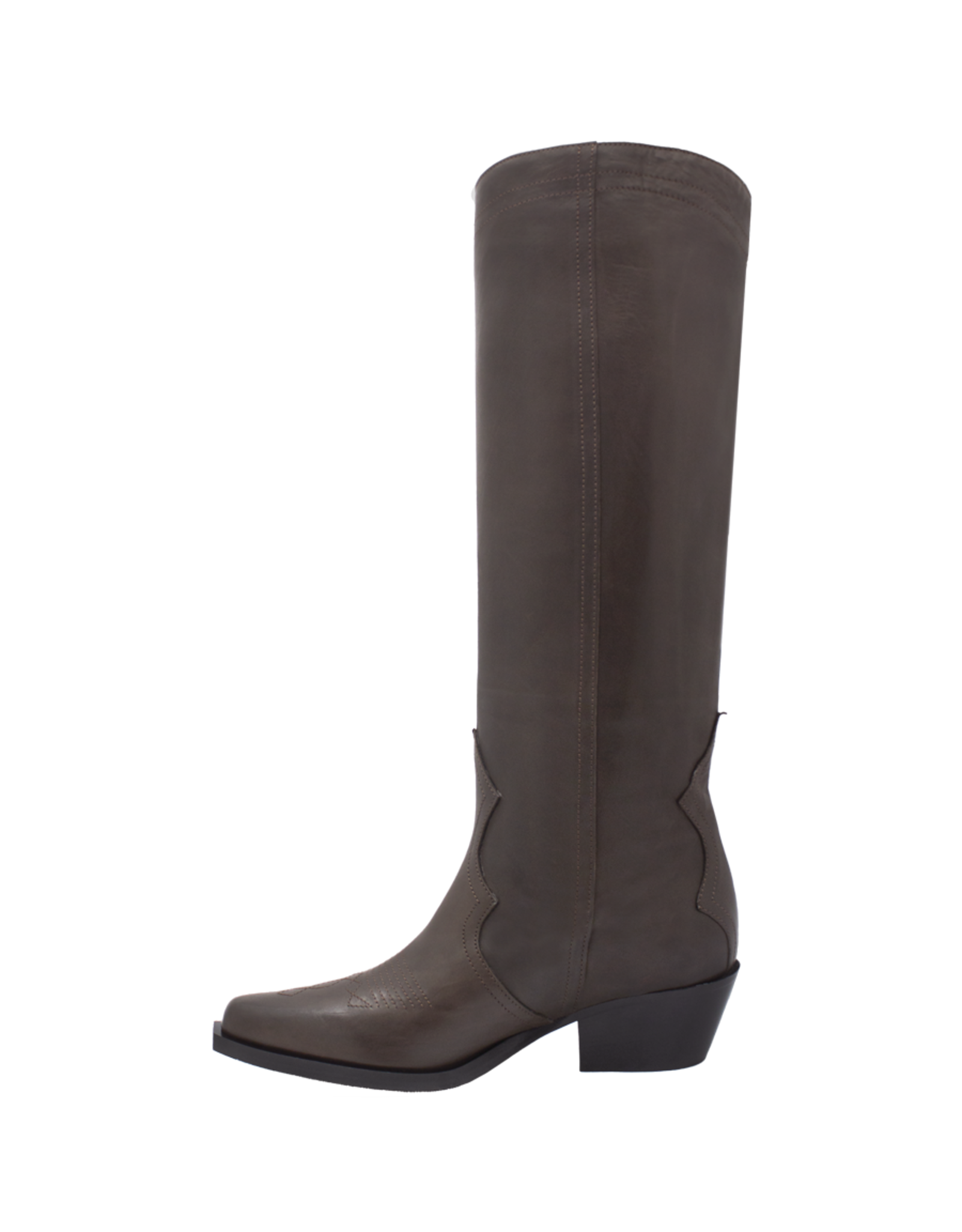 Now Now N45H Brown Western Knee Boot 8347