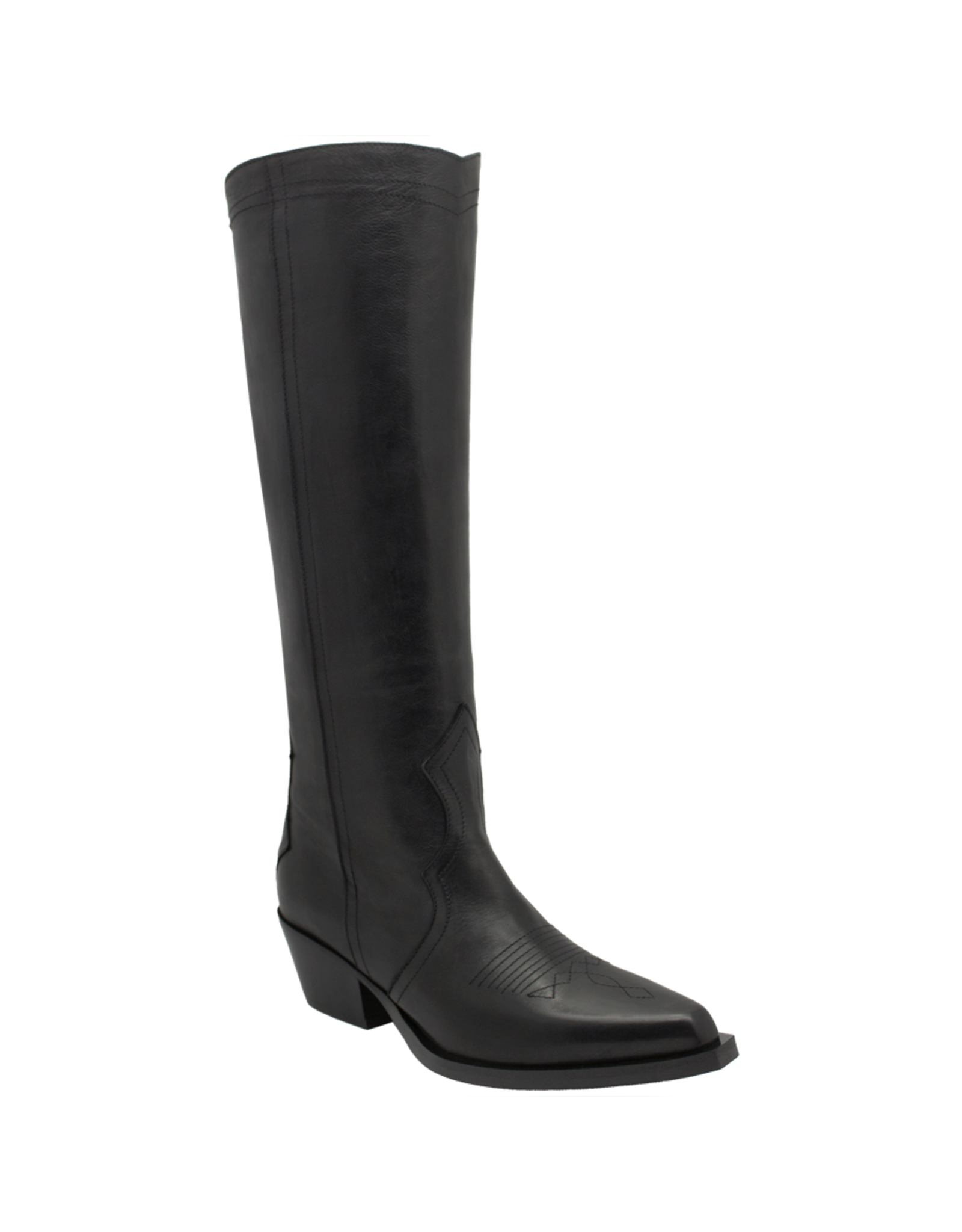 Now Now N45G Black Western Knee Boot 8347