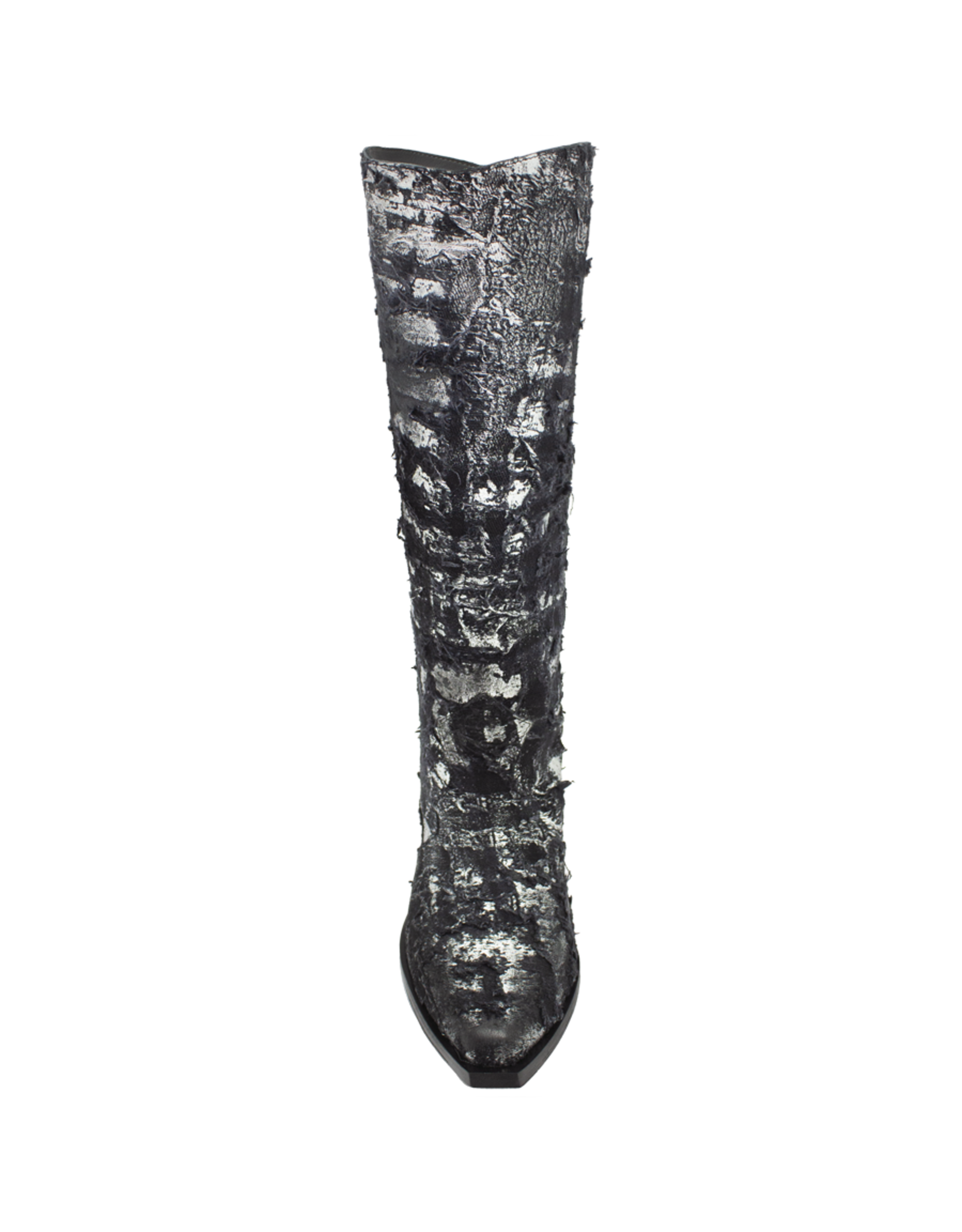Now Now N45K Black With Silver Cowboy Boot 8348