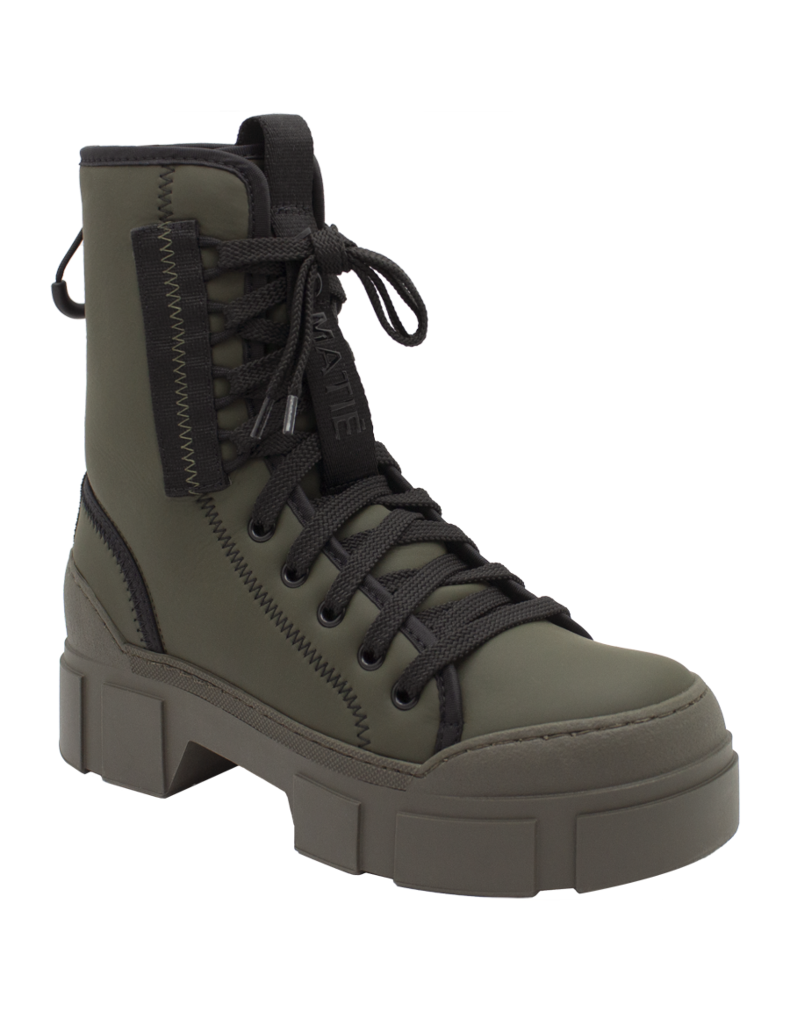 VicMatie VicMatie VM80U Green Lace-Up With Back Zipper Agel