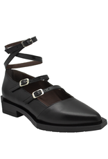 LeBohemien LeBohemien B2B Black Multi Buckle Mary Jane Drew
