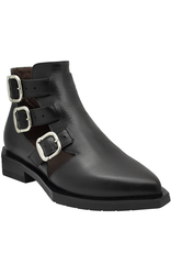 LeBohemien LeBohemien B2C Black Buckle Boot Elva