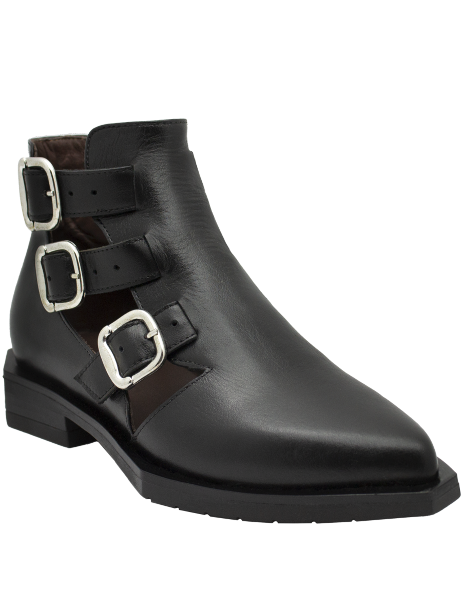 LeBohemien LeBohemien B2C Black Buckle Boot Elva