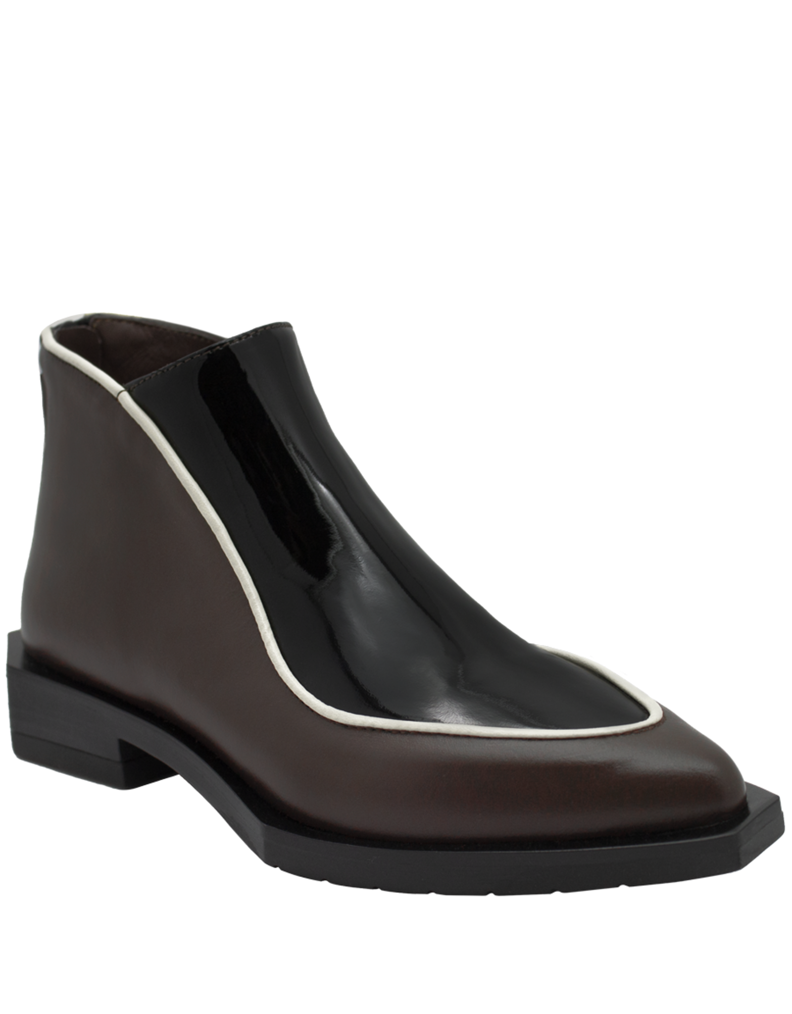 LeBohemien LeBohemien B2E Brown Back Zipper Boot Jem