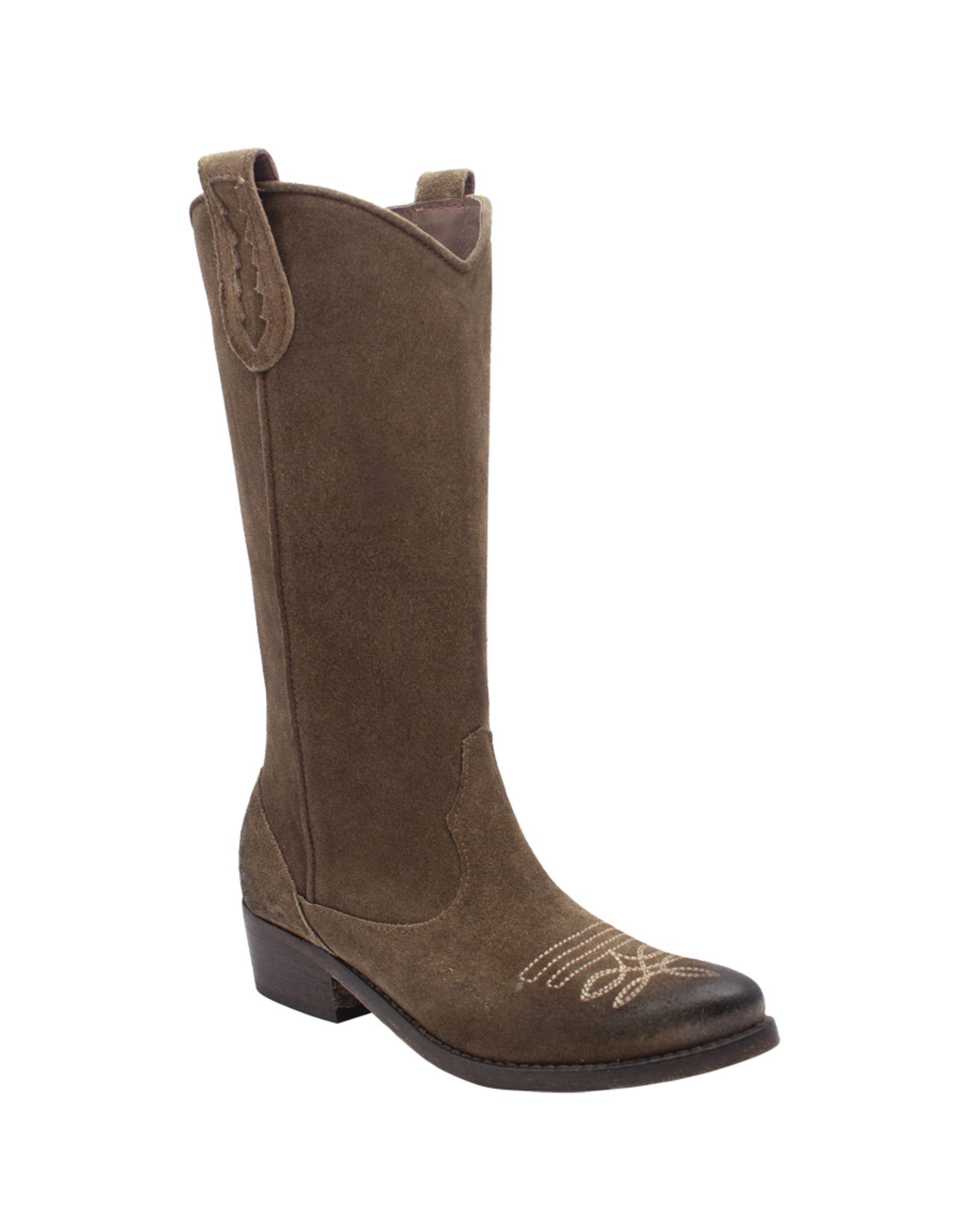 History541 History HF2L Mud Suede Mid Calf With Zipper Jan