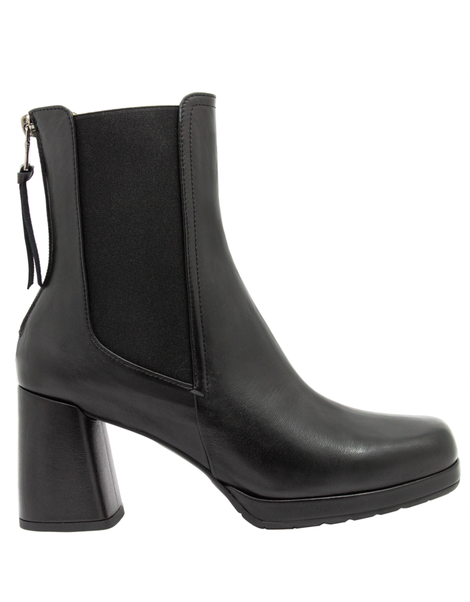 MaraBini MaraBini M12K Black Chelsea Platform 1019