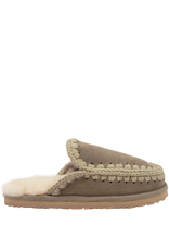 Mou Mou MU2U Grey Lambswool Mule Dutch