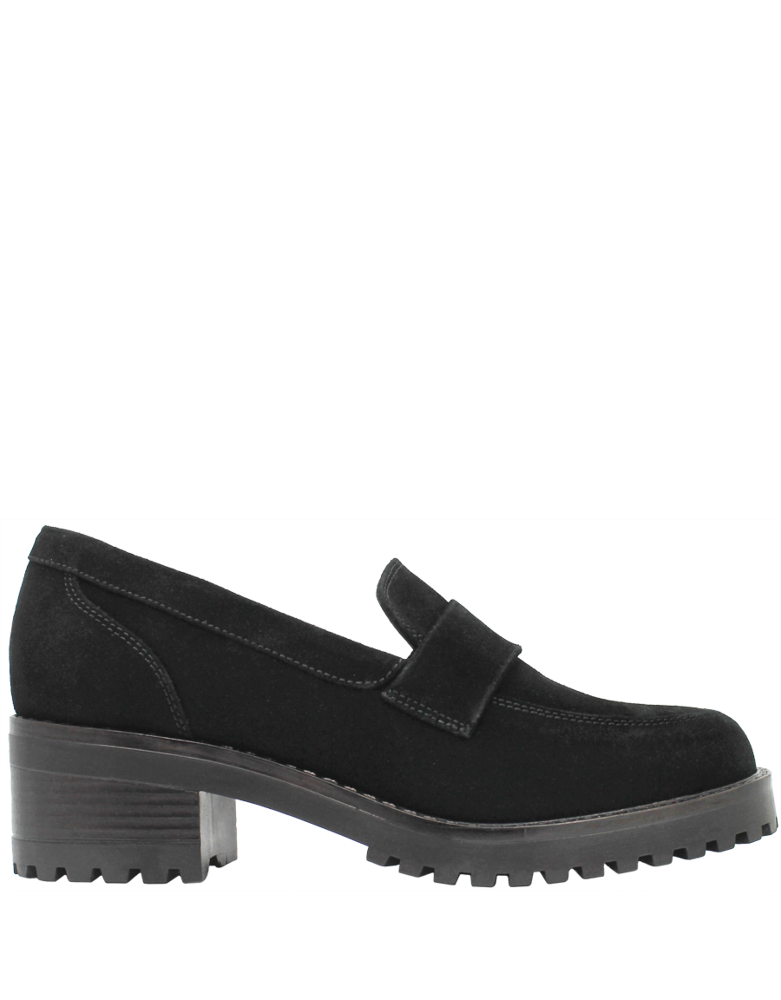 PalmrothOriginal Palmroth PO23G Black Tread Sole Loafer Mel
