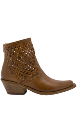 Now Now N45N Wood Western Boot With Woven Panels 9130
