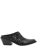 Now Now N45O Black Woven Mule 9132