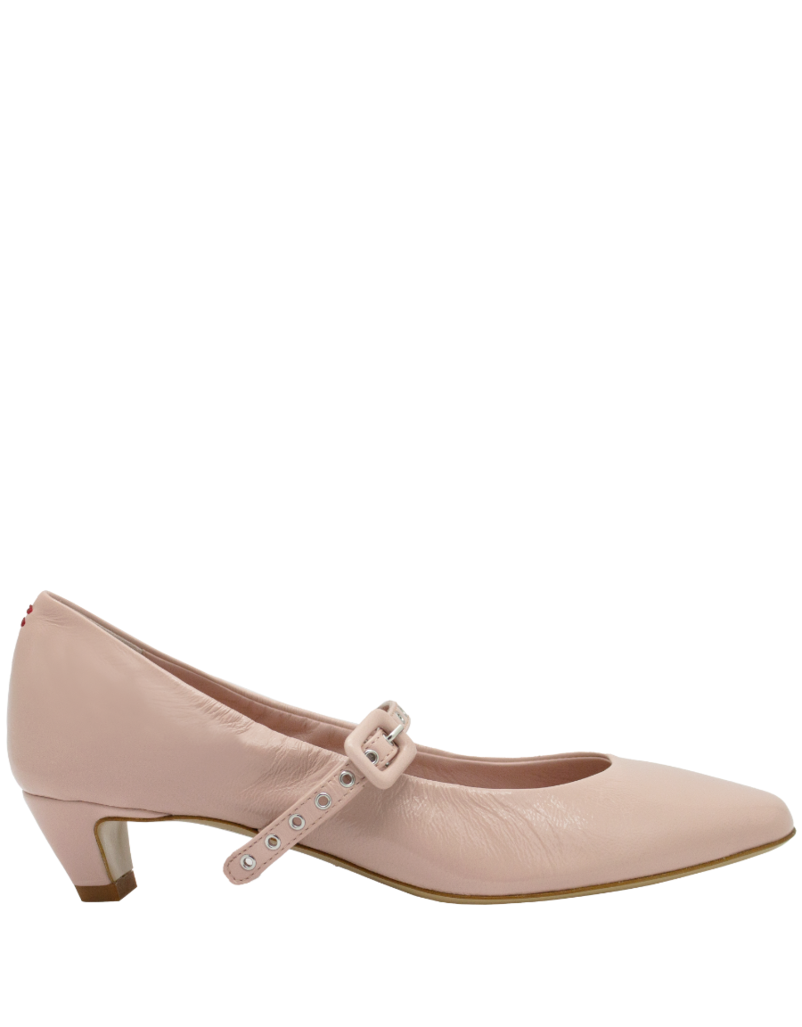 Halmanera Halmanera H48Y Pink Mary Jane With Kitten Heel 4004