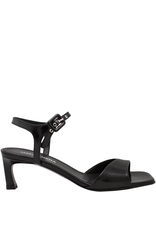 Halmanera Halmanera H49Q  Black Glaze Strap Sandal 4017