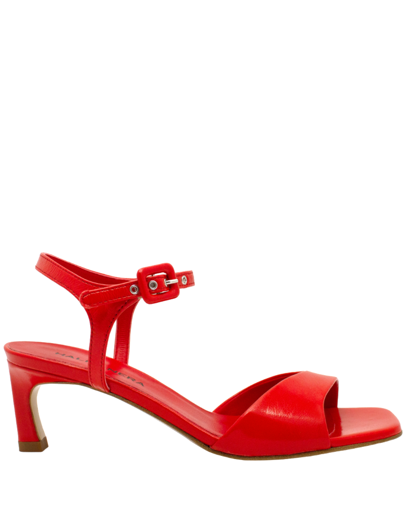 Halmanera Halmanera H49R Red Glaze Strap Sandal 4017