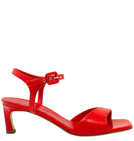 Halmanera Halmanera H49R Red Glaze Strap Sandal 4017
