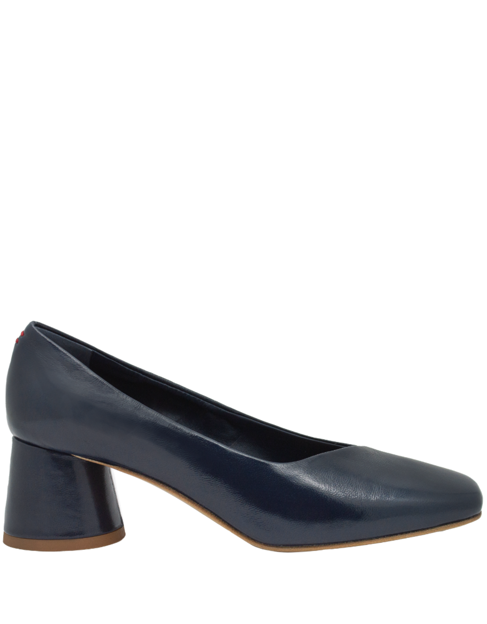 Halmanera Halmanera H48S Navy Glaze  Pump Cone Heel 4000