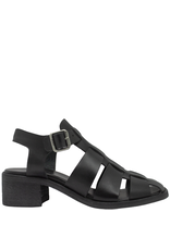 Moma Moma MA11S Black Sling Fisherman Sandal 3454
