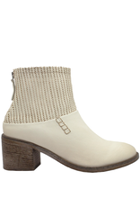 Moma Moma MA11V Latte Nappa Lazer Ankle Boot 4053