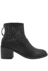Moma Moma M11W Black Nappa Lazer Ankle Boot 4053