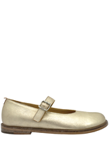 Moma Moma MA11U Pale Gold Mary Jane Ballerina 3652