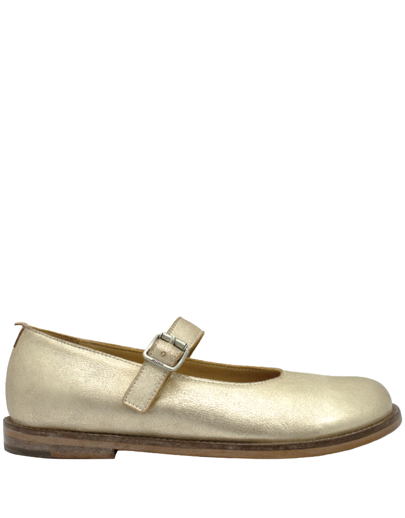 Moma Moma MA11U Pale Gold Mary Jane Ballerina 3652