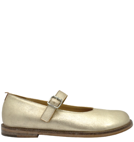 Moma Moma MA11U Pale Gold Mary Jane Ballerina 3652