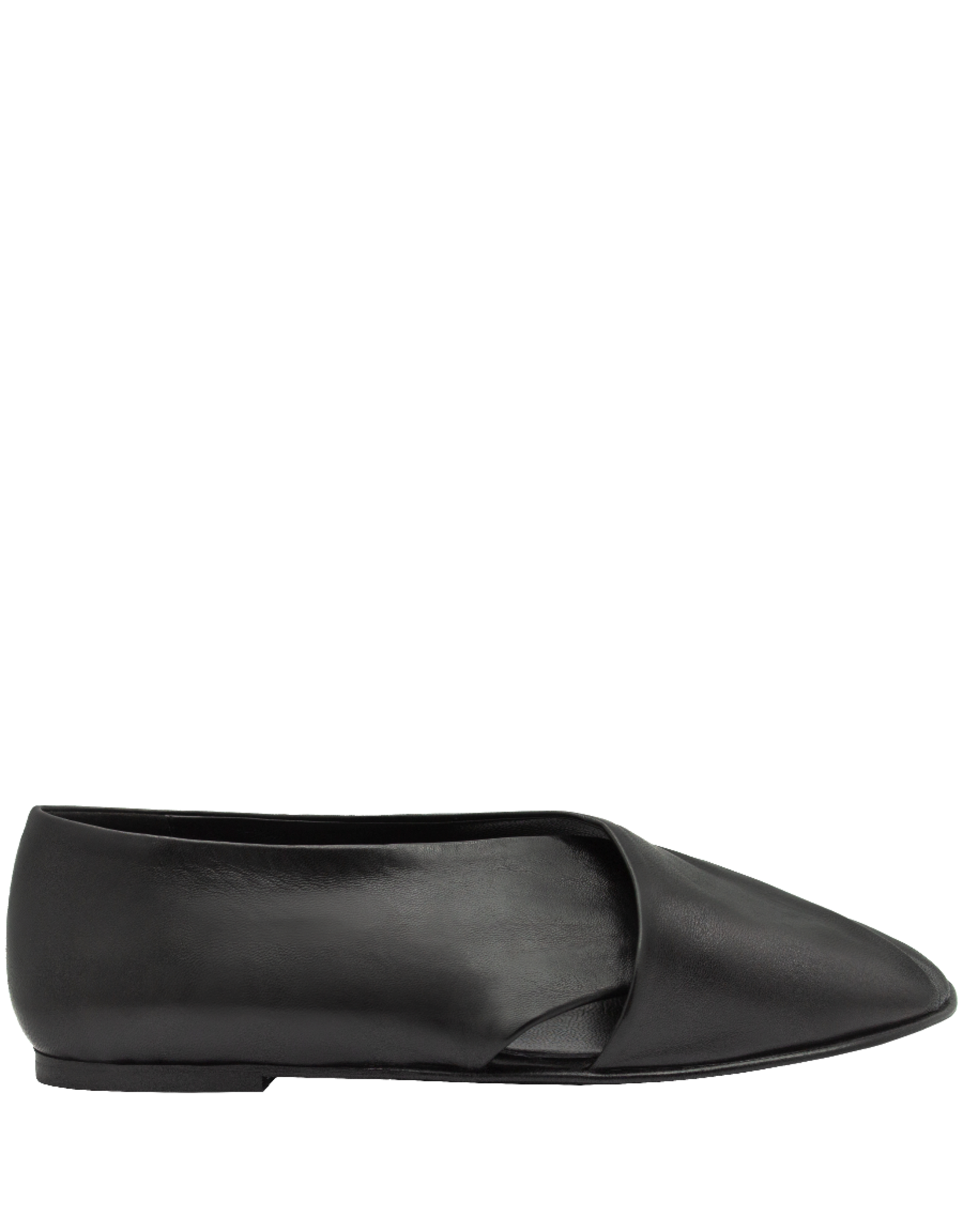 Strategia Strategia  EI59  Black Nappa Closed Sandal 4148
