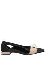 OtherWoman OtherWoman  OW1A Black/Ivory Ballerina Onyx