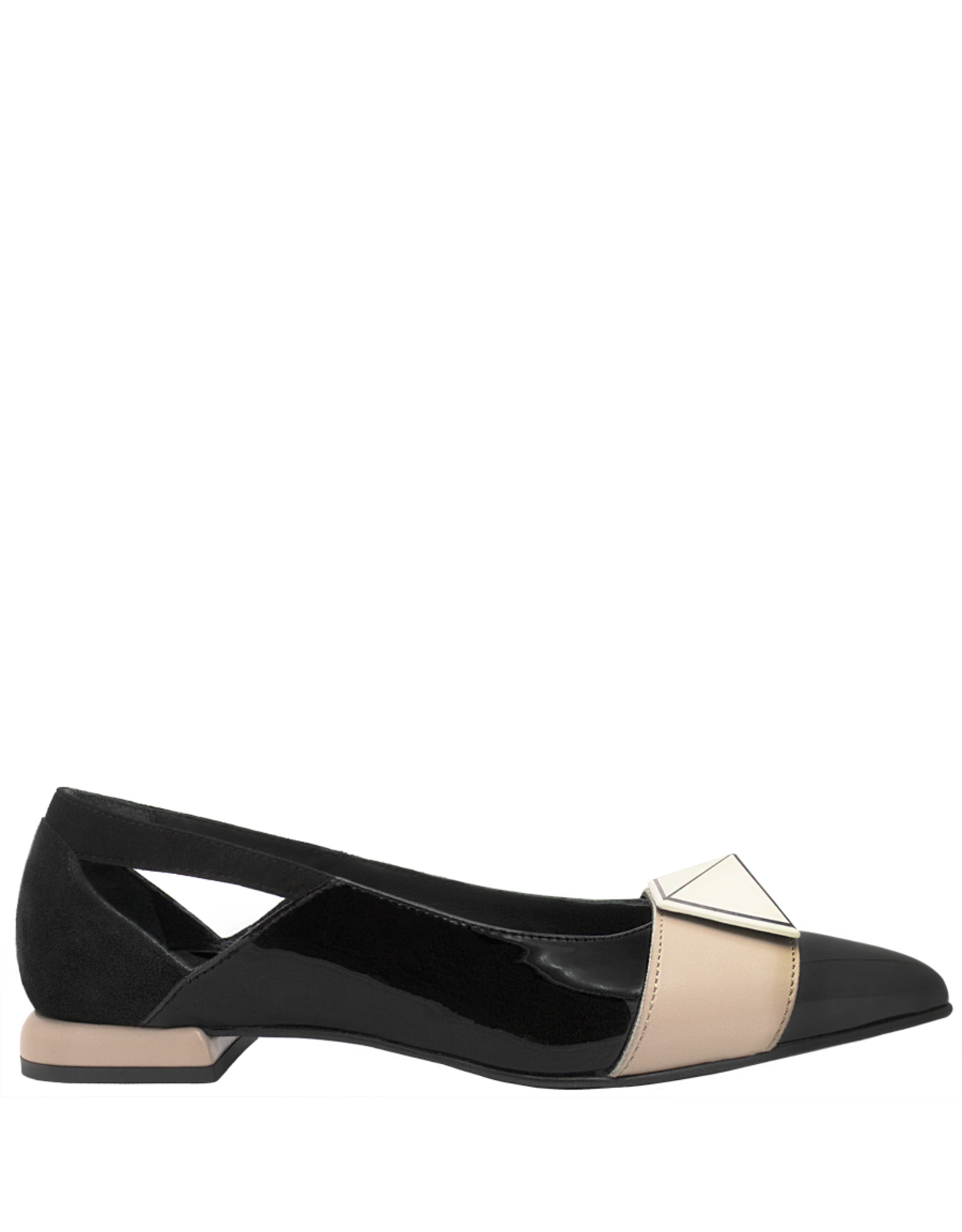 OtherWoman OtherWoman  OW1A Black/Ivory Ballerina Onyx