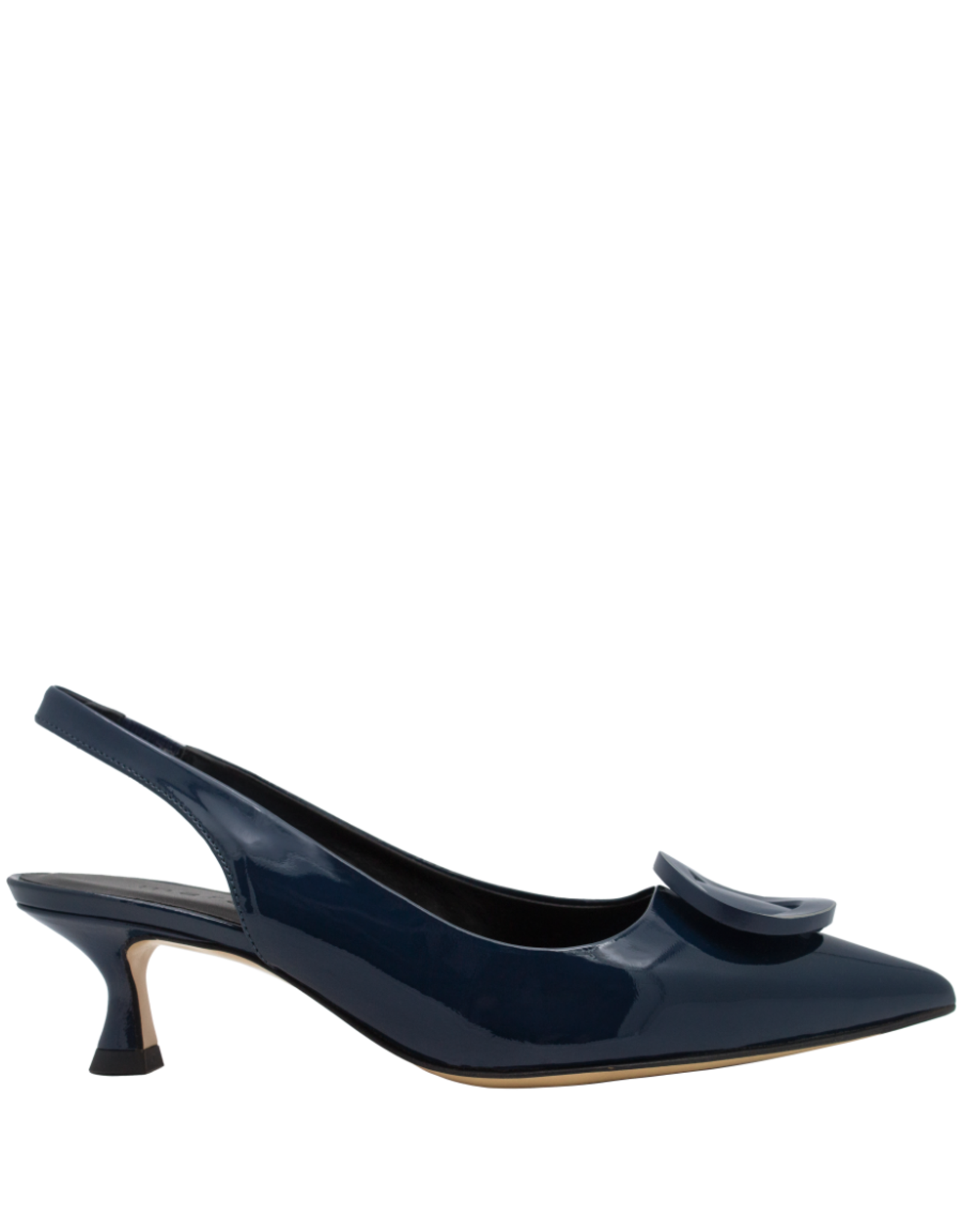 MaraBini MaraBini M12O Blue Point Toe Kitten Heel Sling 1022