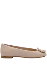 MaraBini MaraBini M12S Nude  Round Toe Ballerina With Ornament 1026