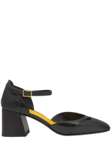 MaraBini MaraBini M12U Black Mary Jane Square Toe 1027