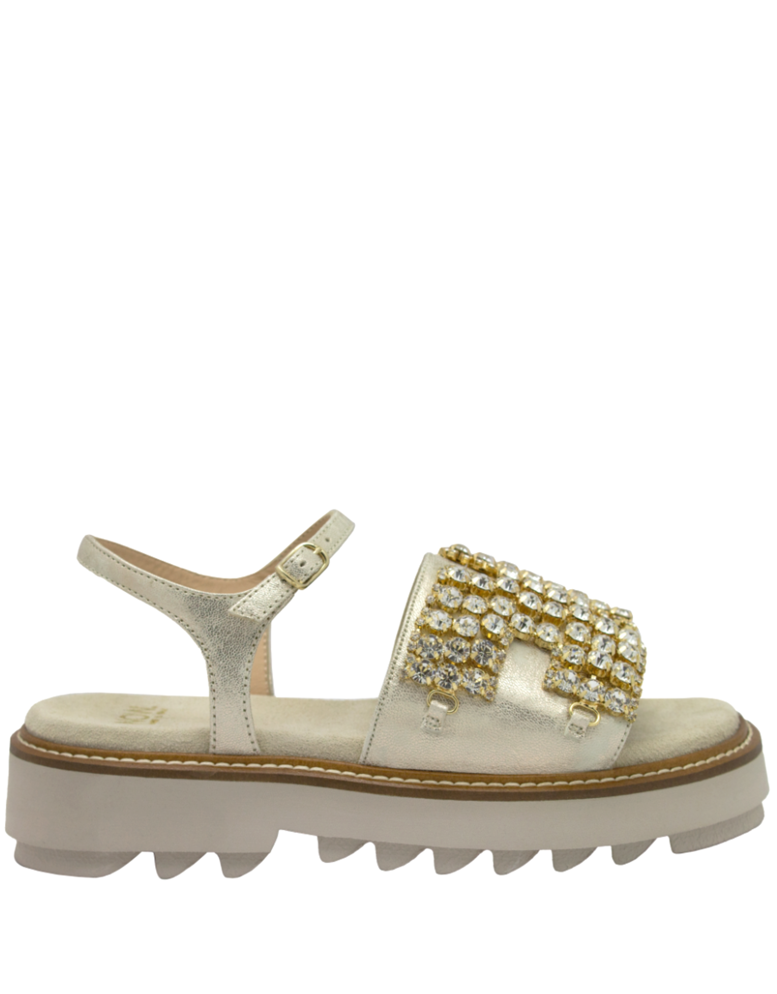 Now N45X Pearl Sandal Embellished With Crystals 9162
