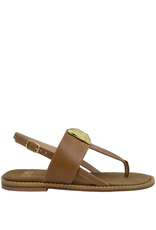 Now Now N46 Camel Thong Sling Back Sandal 9190