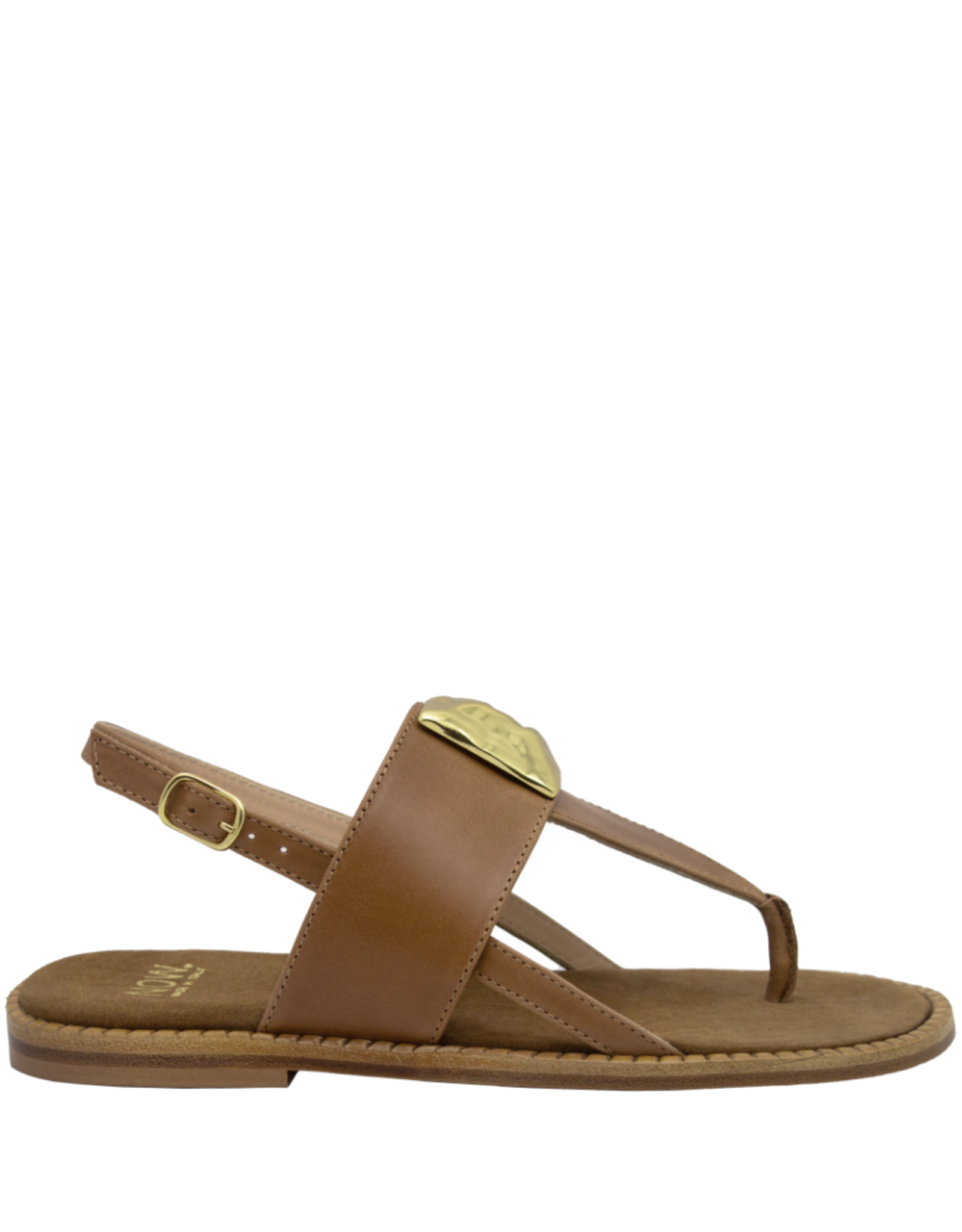 Now Now N46 Camel Thong Sling Back Sandal 9190