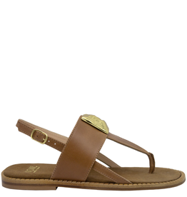 Now Now N46 Camel Thong Sling Back Sandal 9190