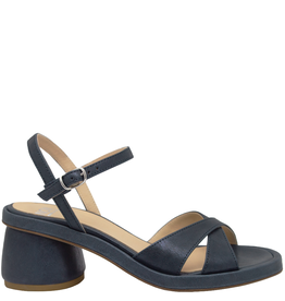 Now Now N46E Blue Cross Over Buckle Sandal 9220