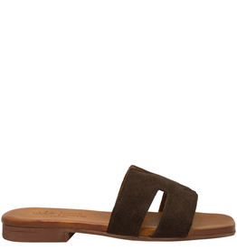 Nuova Nuova N1S Brown Suede H-Mule 5050