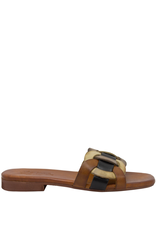 Nuova Nuova N2G Tan/Black Multi Interlock Mule 5055