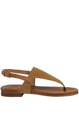Nuova Nuova N2H Tan Suede Thong Sling Sandal 5056