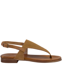 Nuova Nuova N2H Tan Suede Thong Sling Sandal 5056