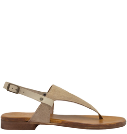 Nuova Nuova N2J Sand Suede Thong Sling Sandal 5056