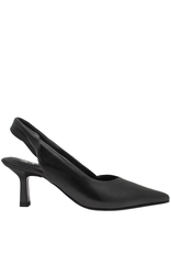 Strategia ElenaIachi EI59L  Black  Point Toe Sling Pump 5951