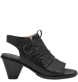 Ixos Ixos IS72M Black Lace Sling Open Toe Sandal 6074