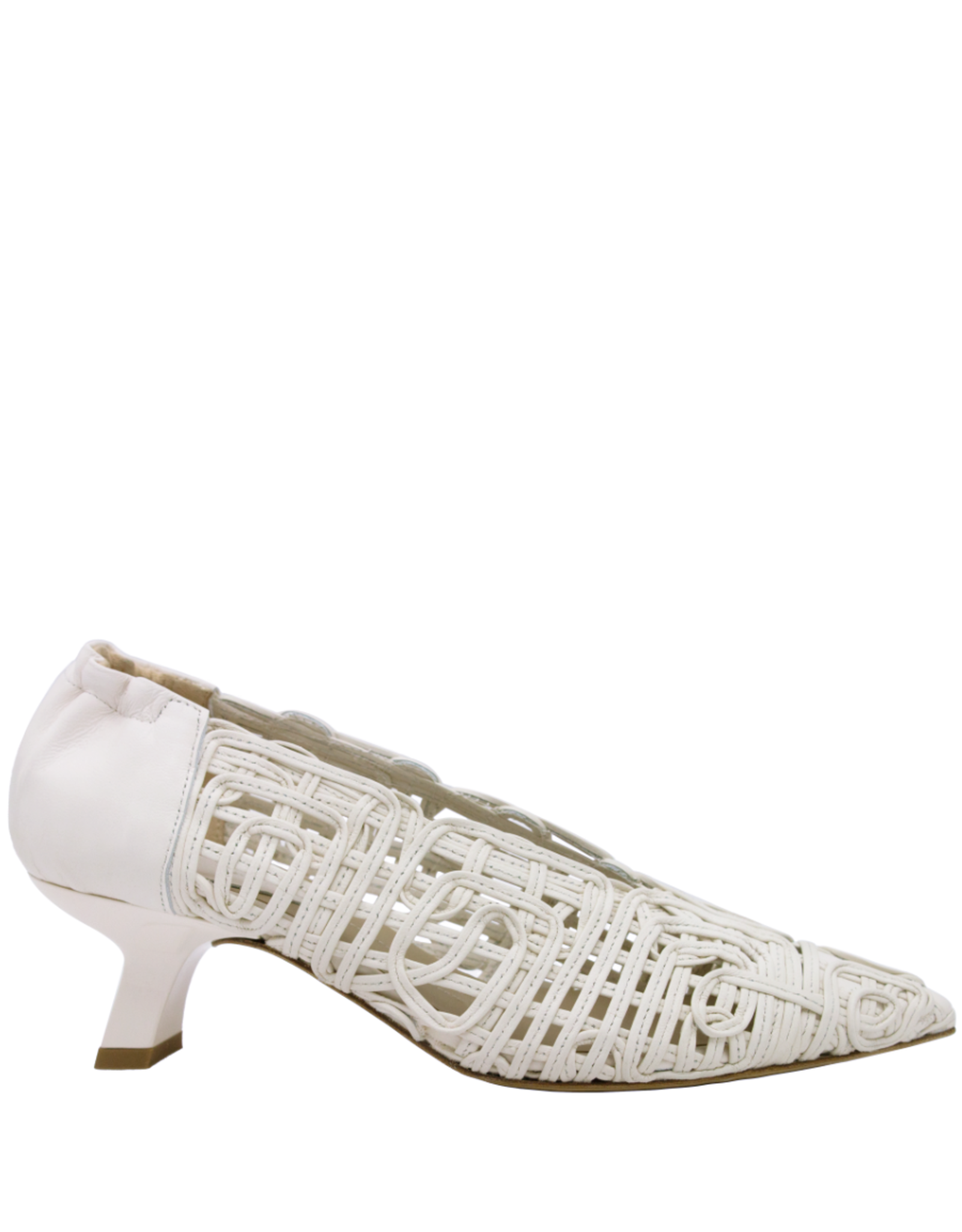 Ixos Ixos IS72P Ivory Pump With Lace Detail 9081