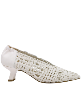 Ixos Ixos IS72P Ivory Pump With Lace Detail 9081