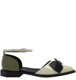 LeBohemien B2T Cream /Black Sandal 2052